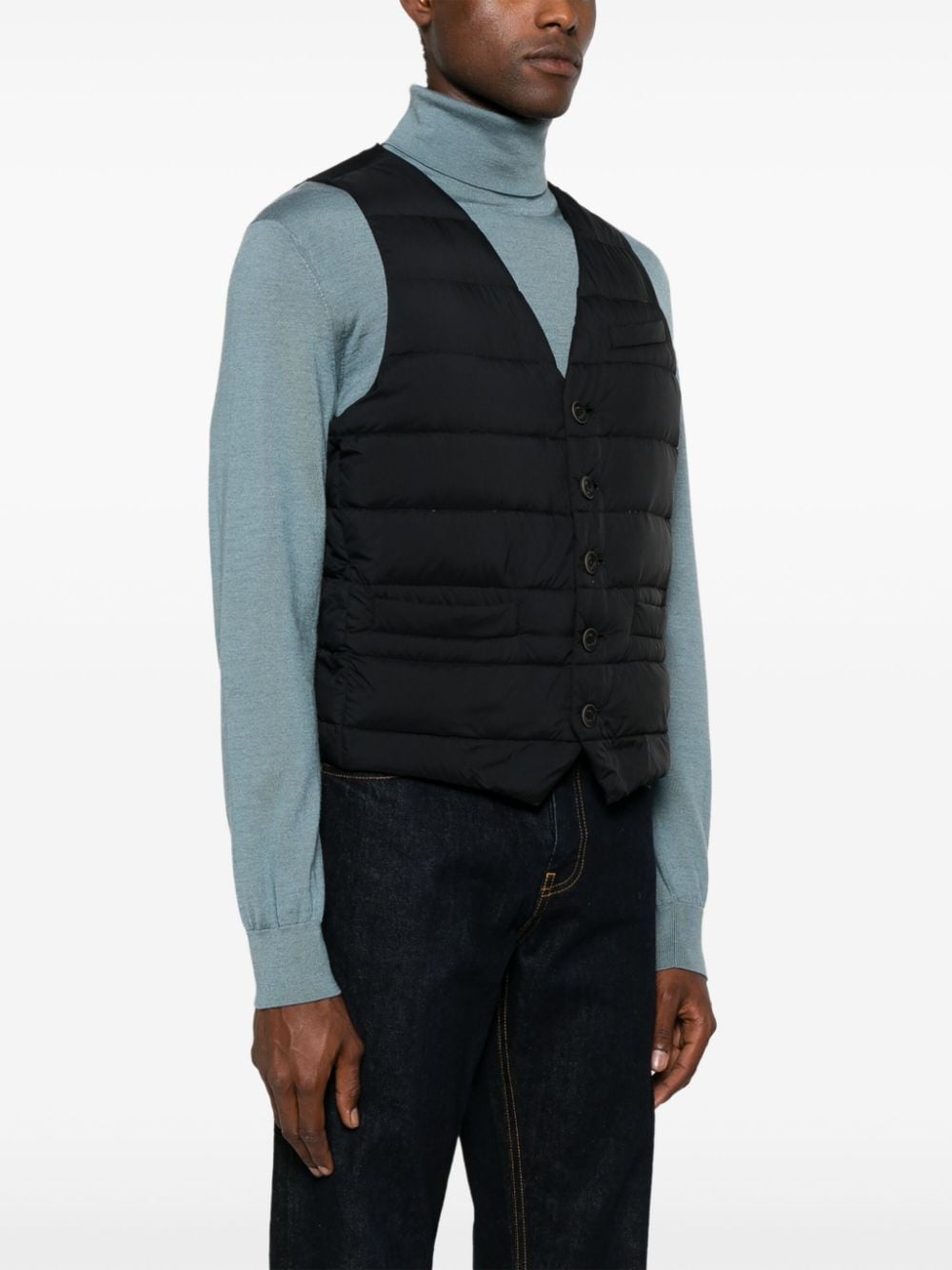 HERNO Elegant Quilted Down Vest