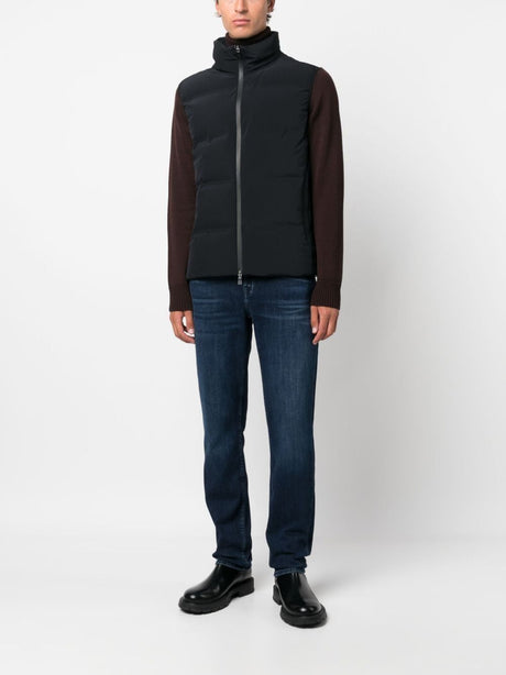 HERNO Elegant Black Jacket for Men - 23FW Collection