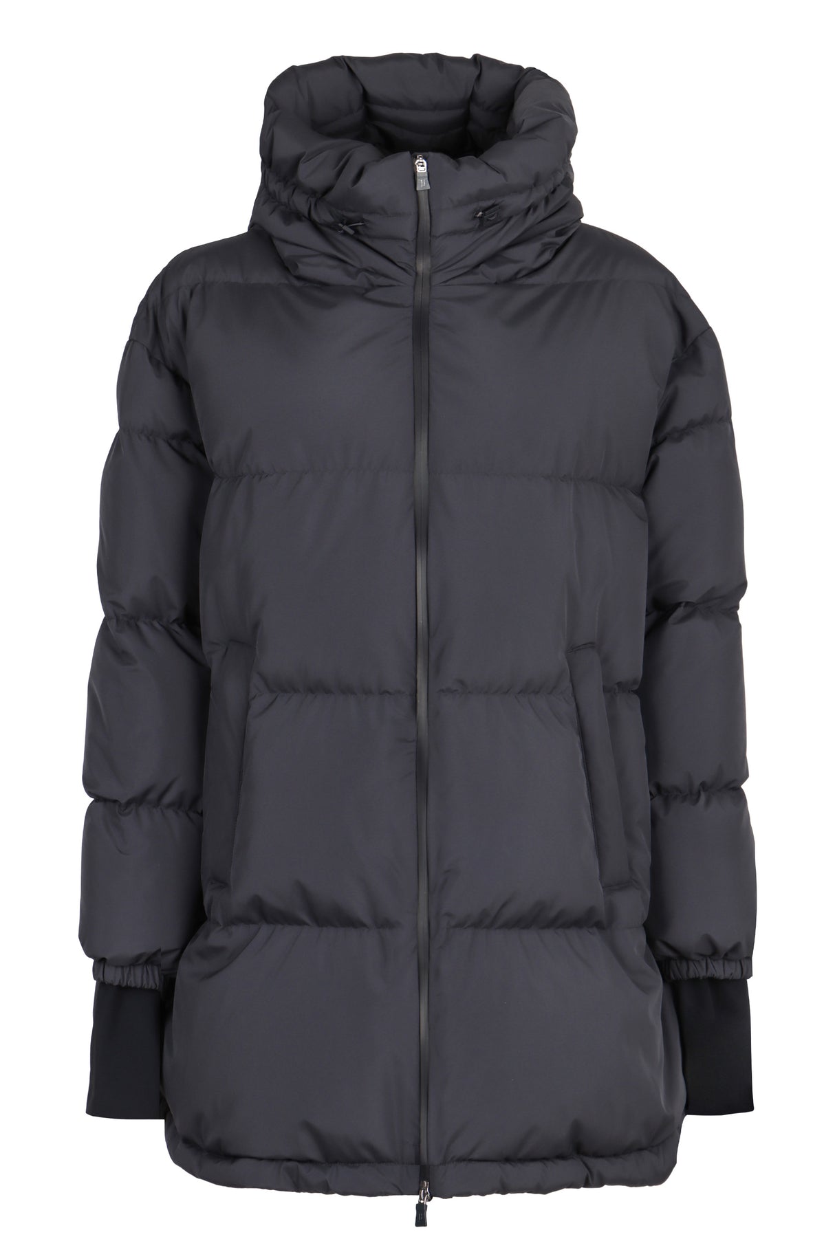 HERNO Elegant Hooded Down Jacket