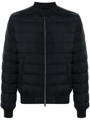 HERNO Aviator-Inspired Quilted Down Jacket