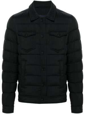 HERNO Short Down Winter Jacket with Classic Hood