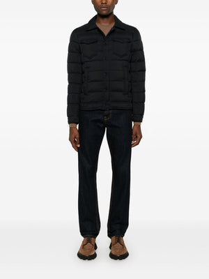 HERNO Short Down Winter Jacket with Classic Hood