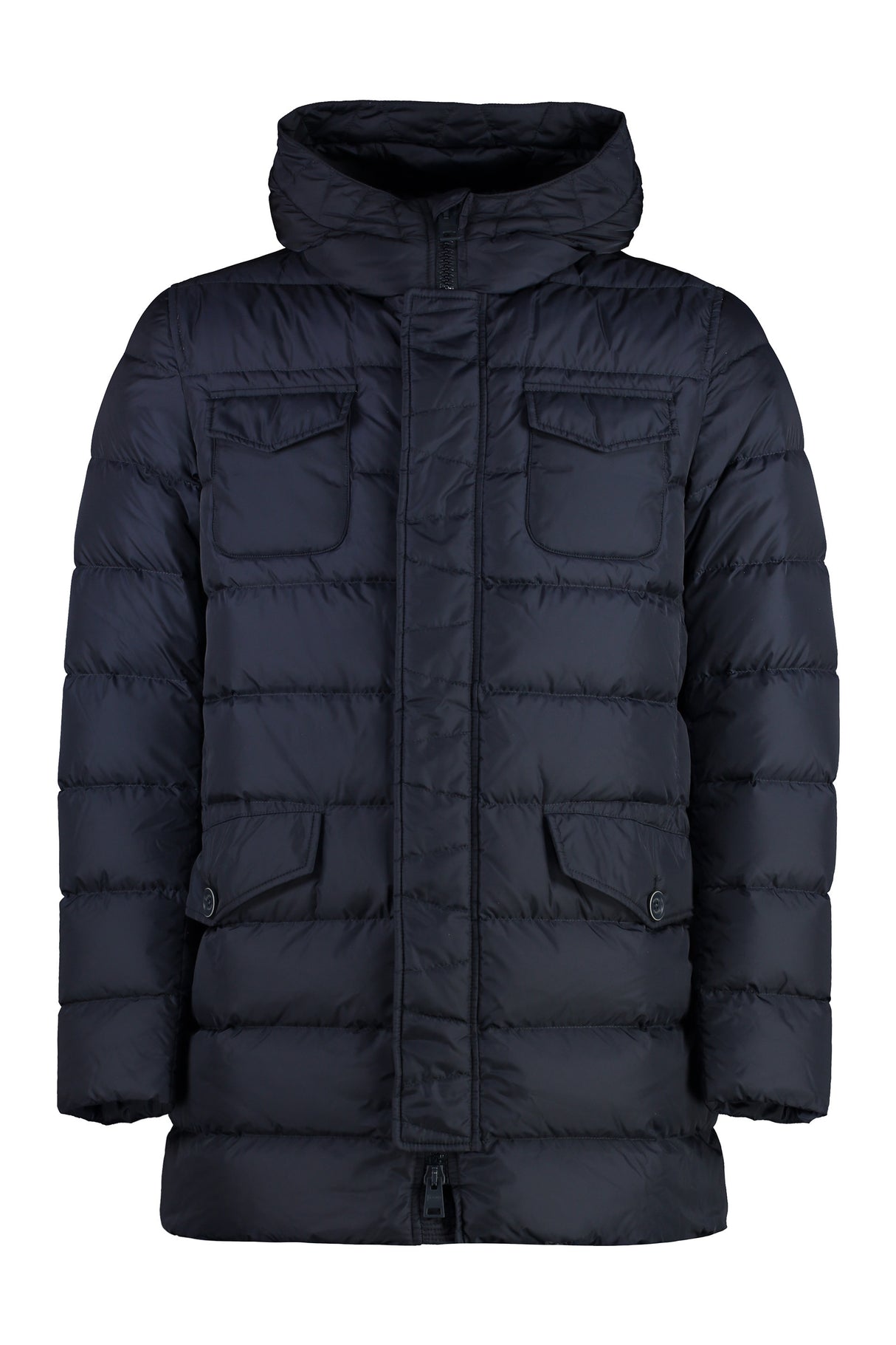 HERNO Lightweight Hooded Down Jacket for Men