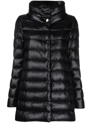 HERNO Amelia Midi-Length Down Jacket