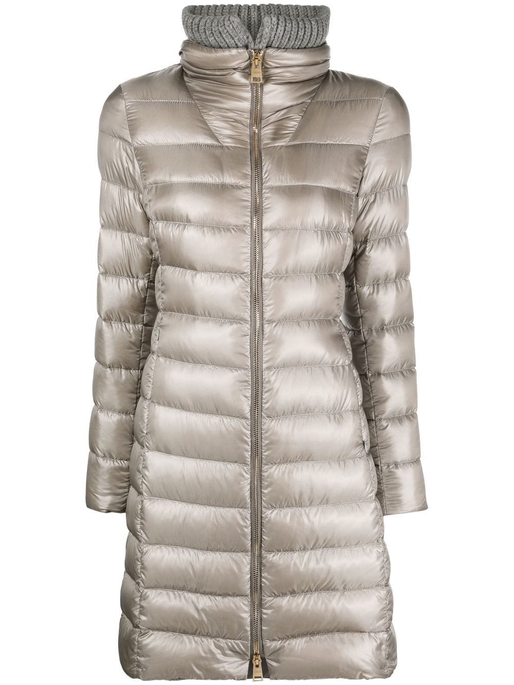 HERNO Elegant Midi-Length Puffer Jacket