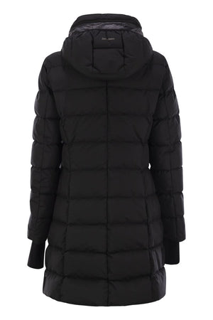 HERNO Women's Slim Fit GORE-TEX Down Jacket with Tapered Silhouette