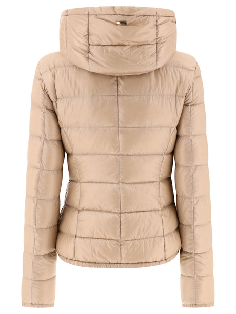 HERNO Elegant Beige Down Jacket for Women