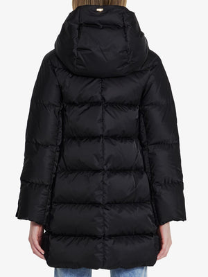 HERNO Feather-Padded Hooded Jacket for Women - Fall/Winter 2024