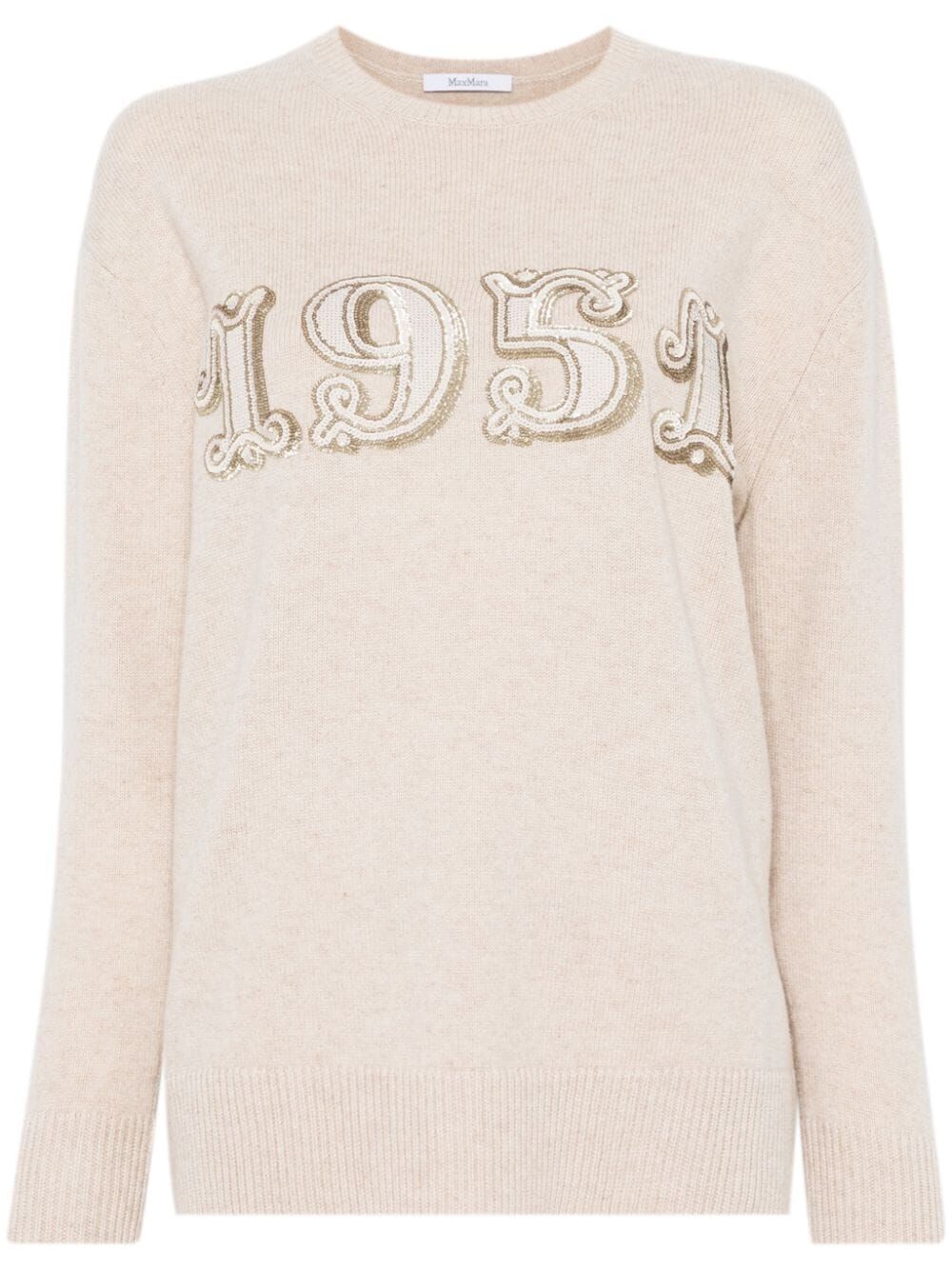 MAX MARA Sequined Embroidered Pullover - Perfect for FW24