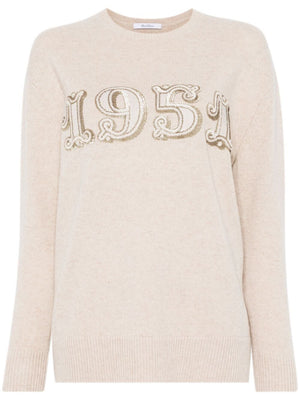 MAX MARA Sequined Embroidered Pullover - Perfect for FW24