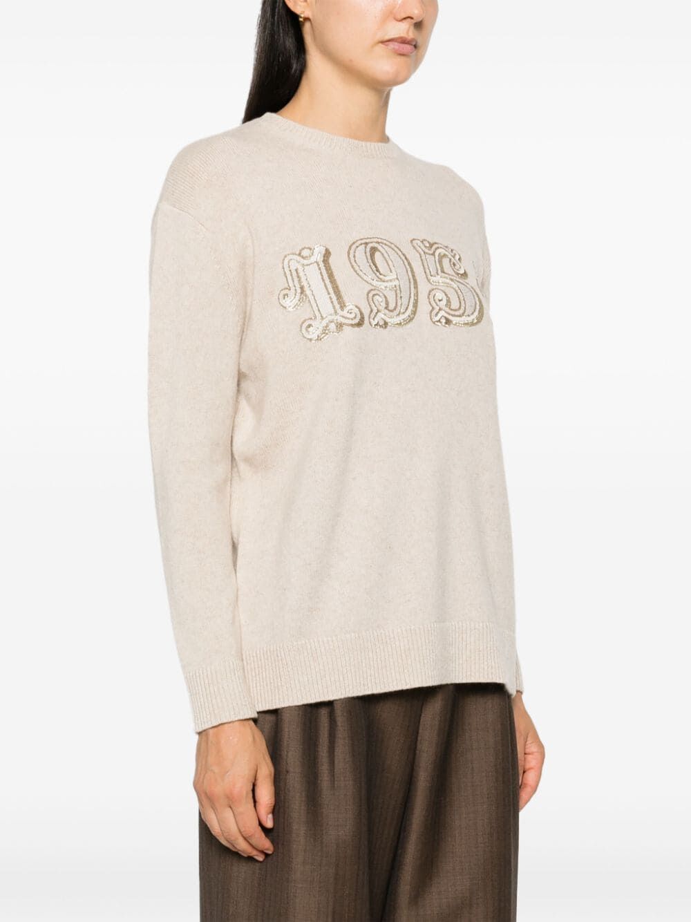 MAX MARA Sequined Embroidered Pullover - Perfect for FW24