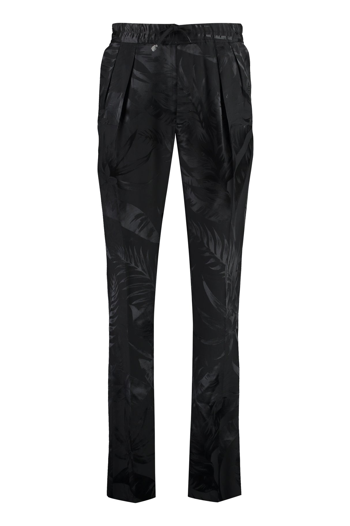 TOM FORD Floral Jacquard Men's Trousers for Spring/Summer 2024