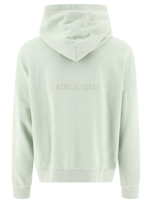 PALM ANGELS Green Men's Hoodie for SS24 Collection