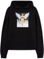 PALM ANGELS Crystal Pin-Up Mini Hoodie