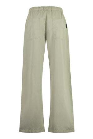 PALM ANGELS Adjustable Cotton Trousers for Men