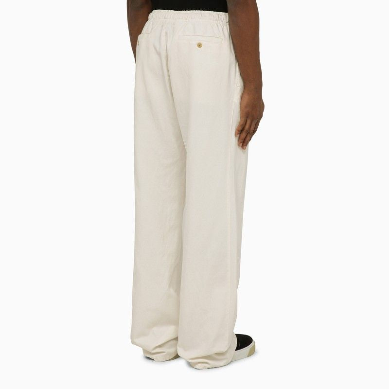 PALM ANGELS Monogram Embroidered Track Pants for Men | SS24 Season