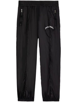 PALM ANGELS Curved Logo Mini Track Pants