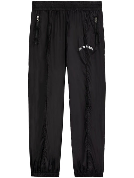 PALM ANGELS Curved Logo Mini Track Pants