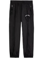 PALM ANGELS Curved Logo Mini Track Pants