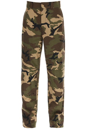 PALM ANGELS Multicolor Cotton Trousers for Men - FW23 Collection