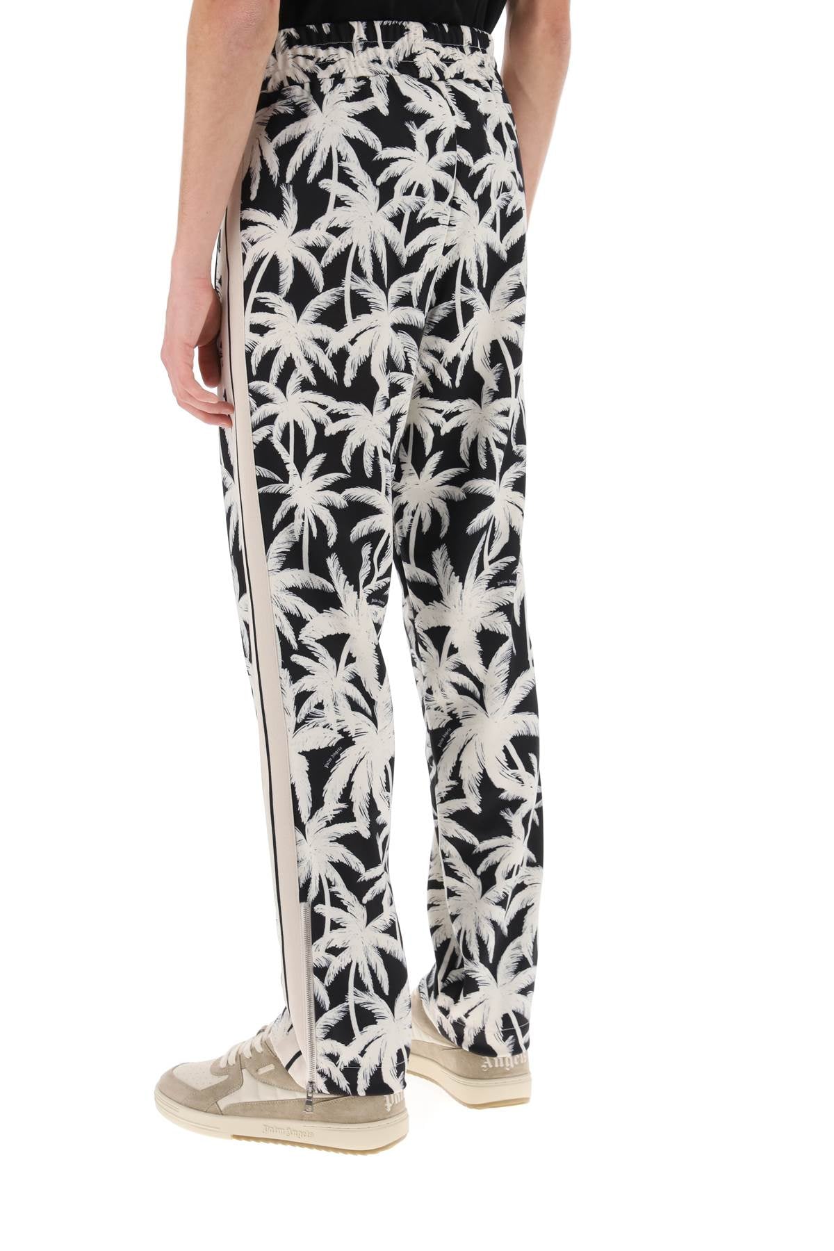 PALM ANGELS Vibrant Palm Print Joggers - Size L