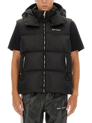 PALM ANGELS Padded Vest - Size L for Men