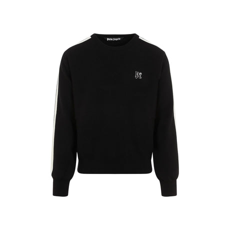 PALM ANGELS Monogrammed Track Pullover