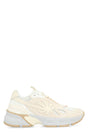 PALM ANGELS White Leather and Fabric Low-Top Sneakers for Men - SS24 Collection