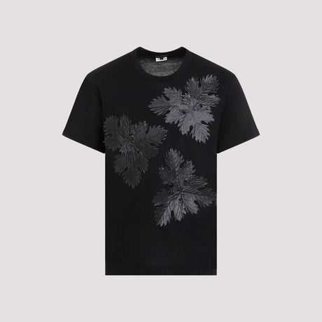 COMME DES GARÇONS HOMME PLUS Black Polyester T-Shirt for Men in SS24