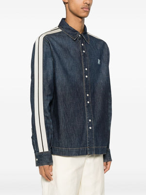 PALM ANGELS Men's Monogram Denim Jacket - SS24