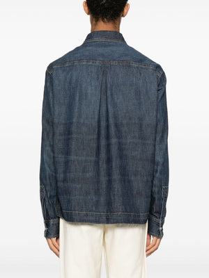 PALM ANGELS Men's Monogram Denim Jacket - SS24