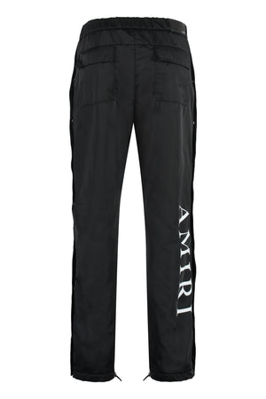 AMIRI Men's Black Technical Fabric Pants for SS23