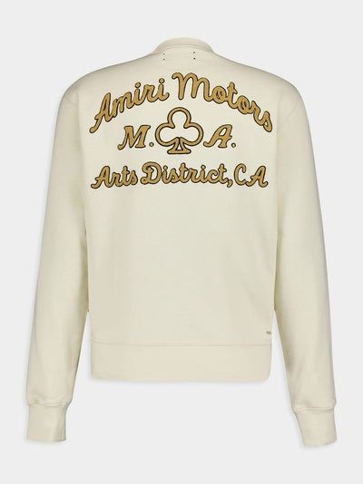 AMIRI Motors Crewneck Sweatshirt