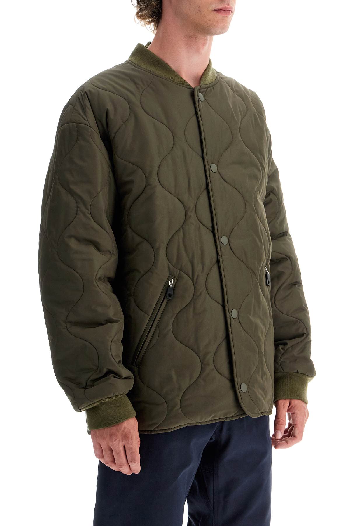 A.P.C. Modern Quilted Bomber Jacket