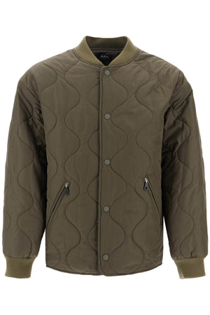 A.P.C. Modern Quilted Bomber Jacket