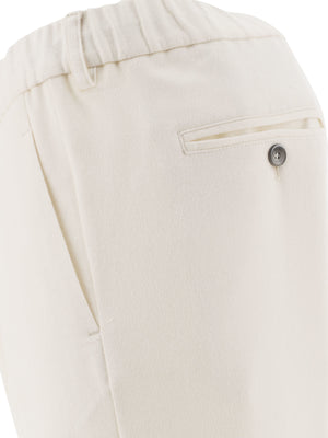 HERNO Luxury Silk-Cashmere Blend Trousers