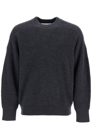 ISABEL MARANT Oversized Merino Wool Crew Neck Pullover - Size L