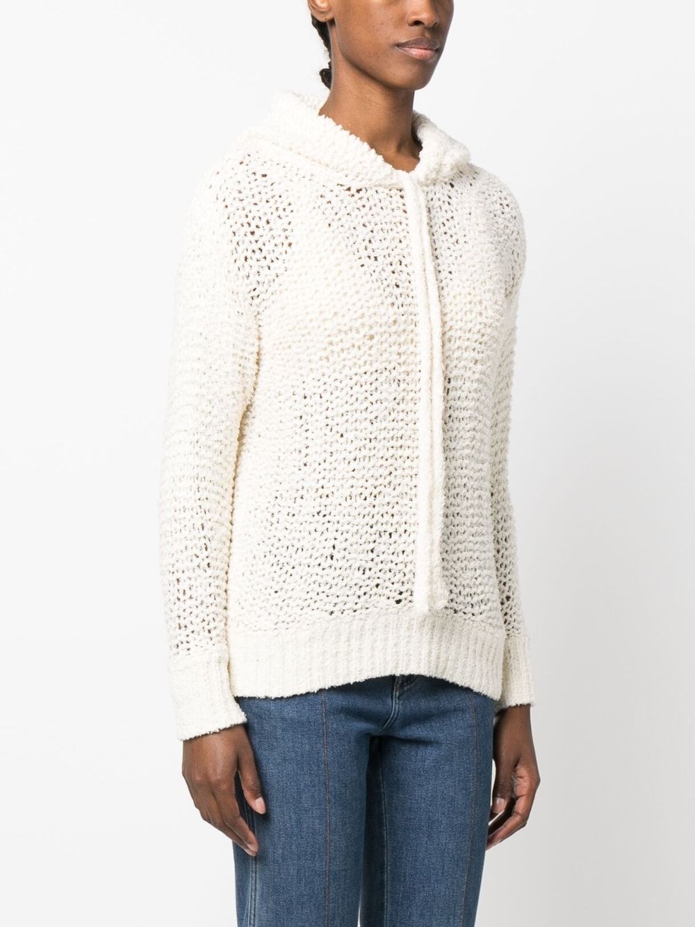 ISABEL MARANT ETOILE Idony Hoodie in Beige - SS23 Collection