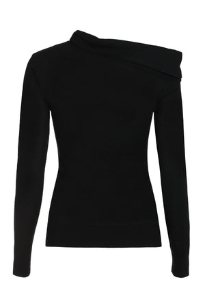 ISABEL MARANT Cozy Black Knit Top for Fall Season 2024