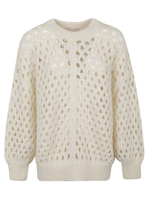 ISABEL MARANT Luxurious Tan Wool Jumper for Women - FW23