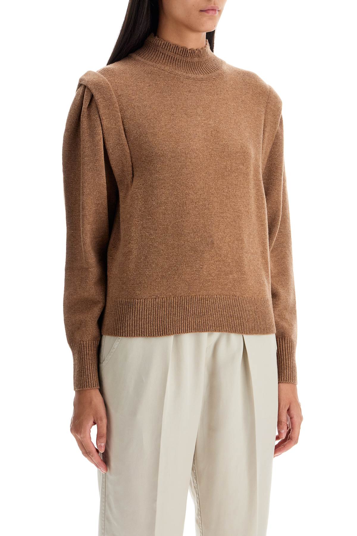 ISABEL MARANT ETOILE Lucile Turtleneck Sweater - Size FR 34