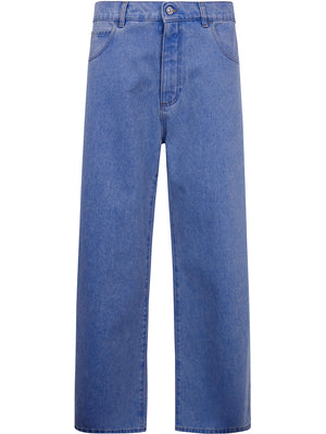 MARNI Wide Denim Pants for Men - SS25 Collection