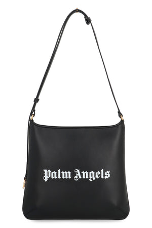 PALM ANGELS Large Leather Shoulder Handbag