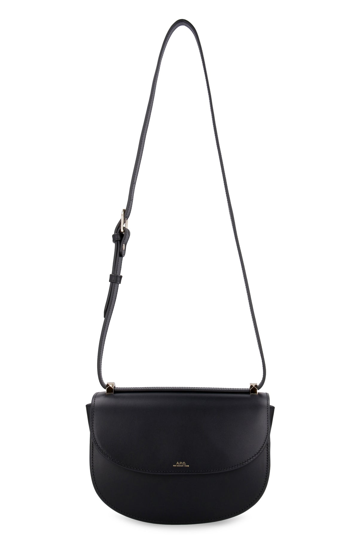 A.P.C. Stylish Leather Crossbody Handbag for Women - Black