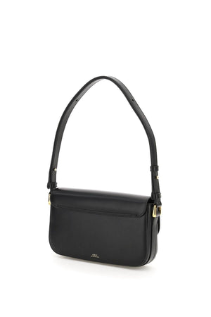 A.P.C. Elegant Leather Mini Baguette Handbag