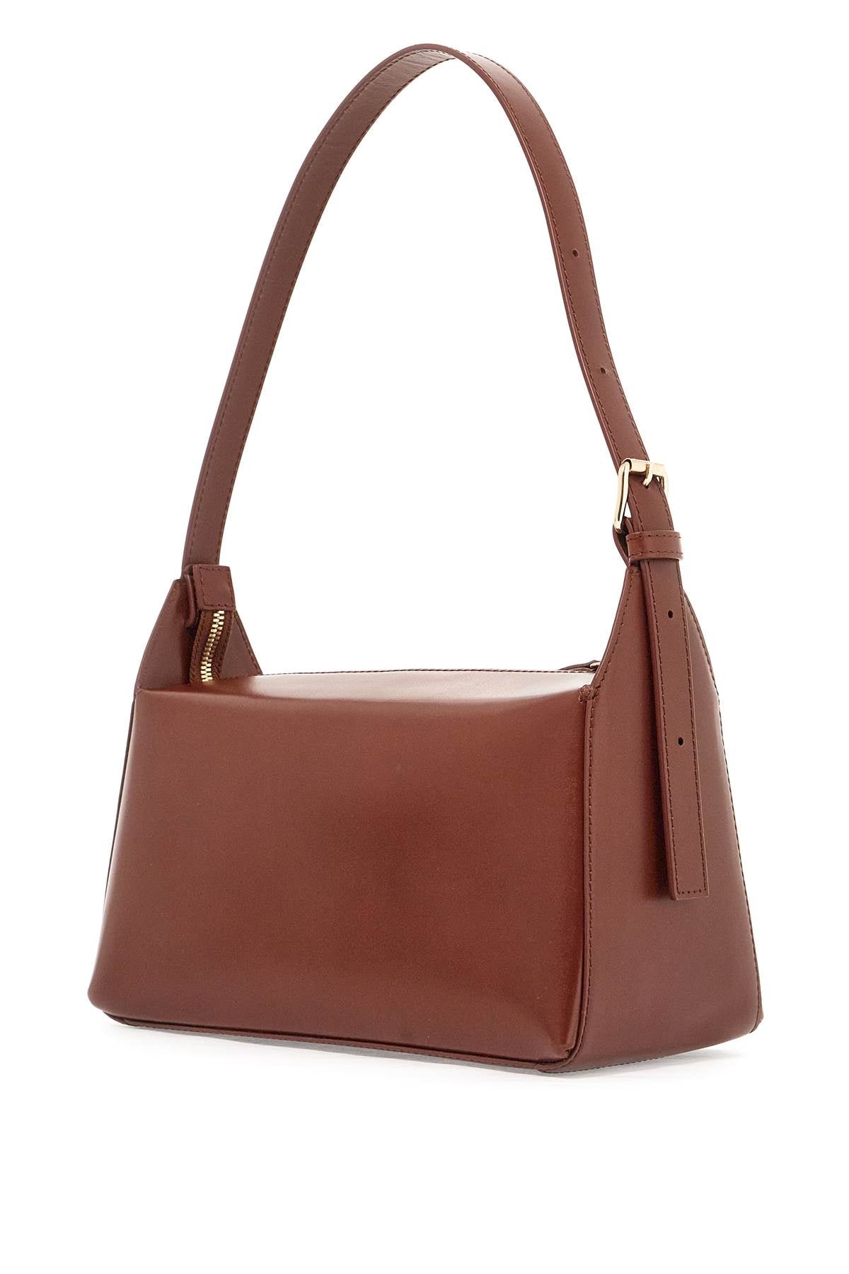 A.P.C. Elegant Leather Mini Baguette Handbag