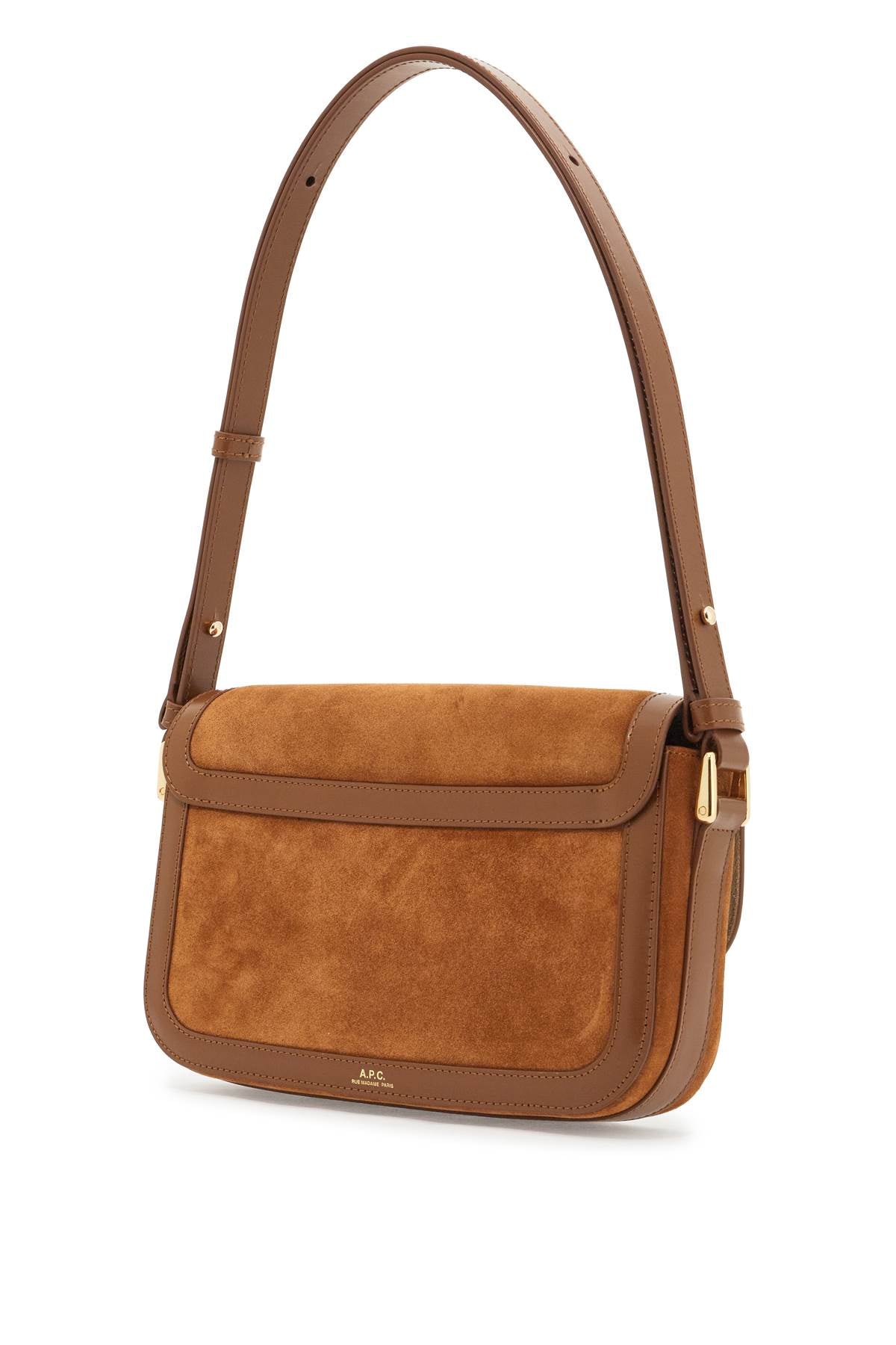 A.P.C. Grace Mini Suede Handbag