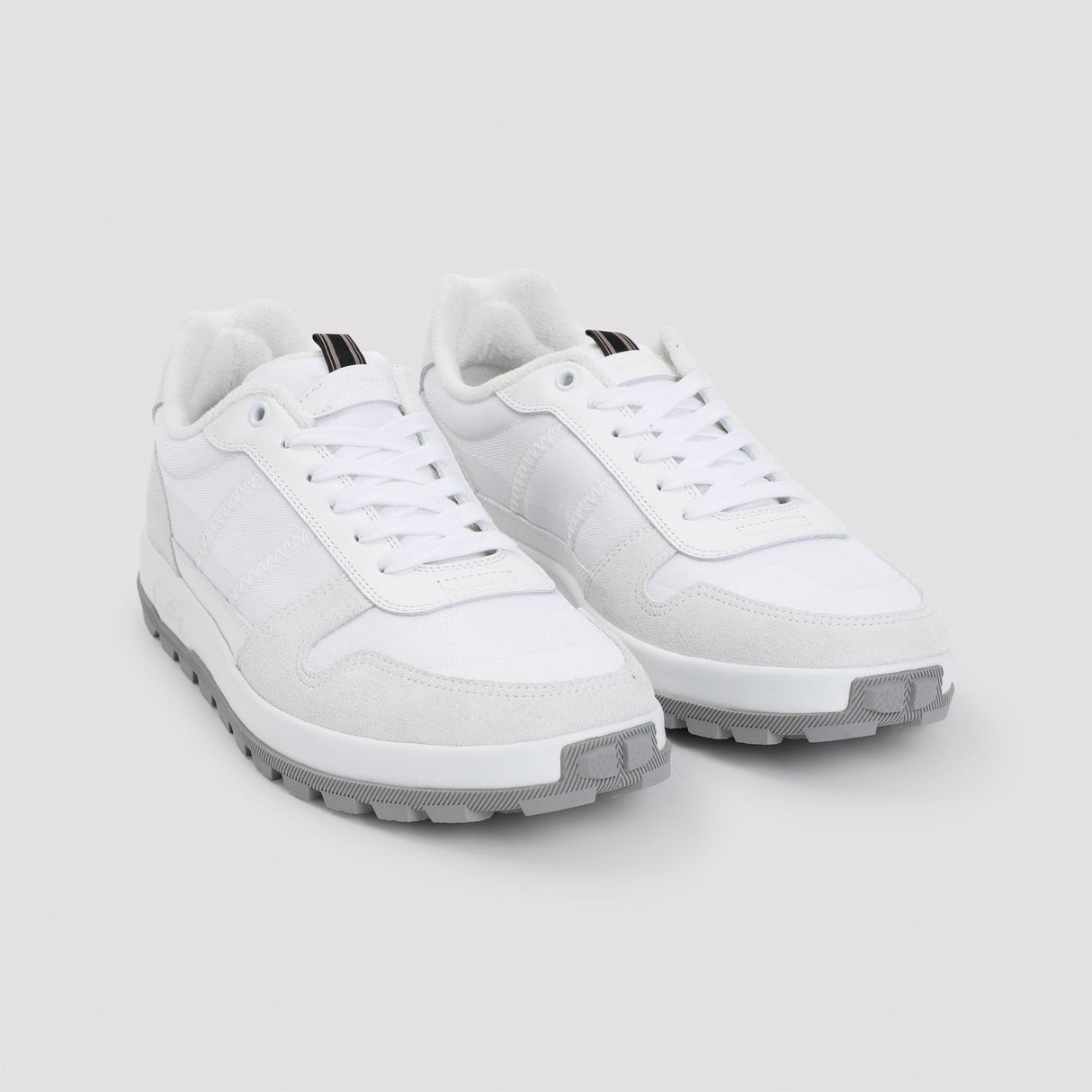 BRIONI Urban Luxe White Trainers