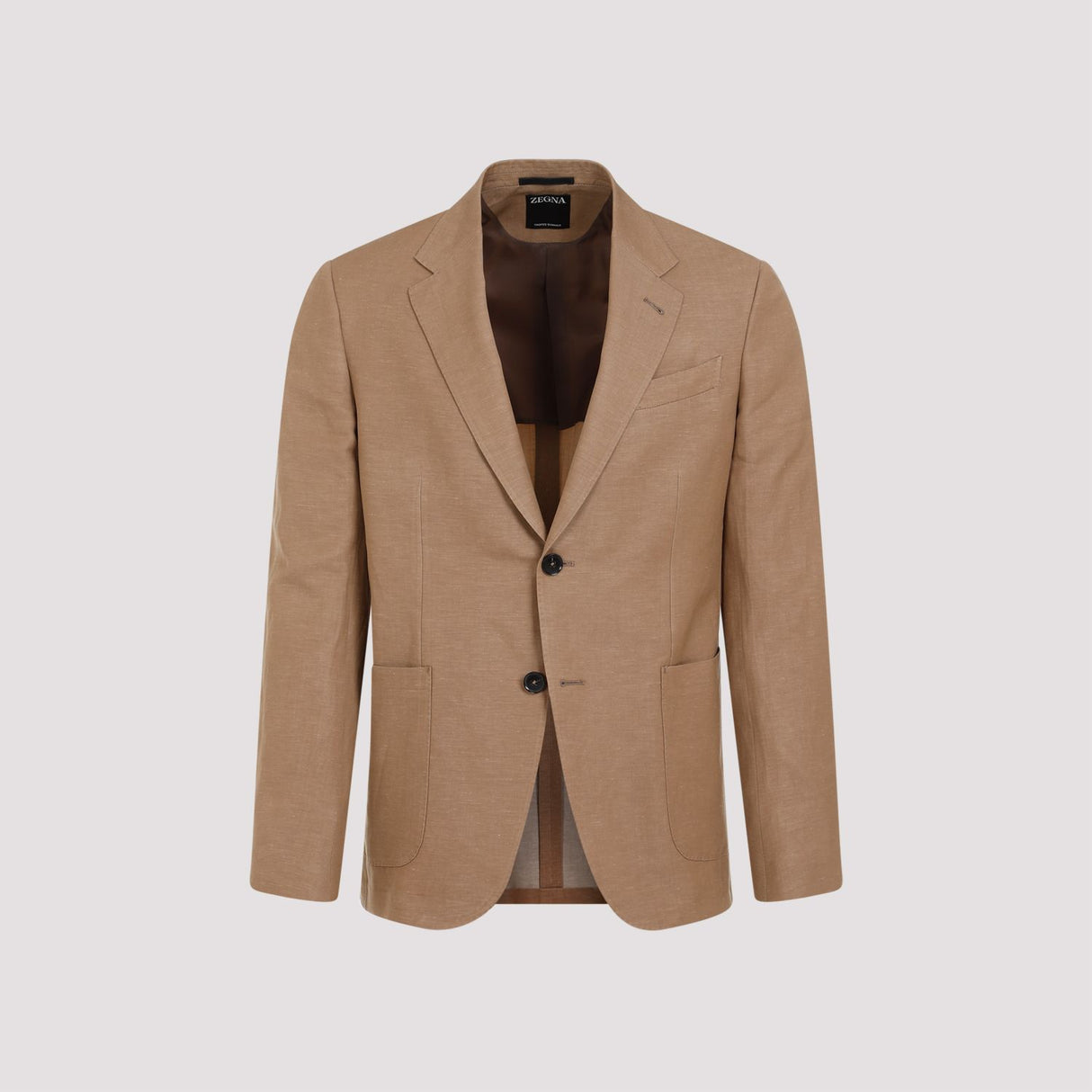 ZEGNA Brown Formal Summer Jacket for Men