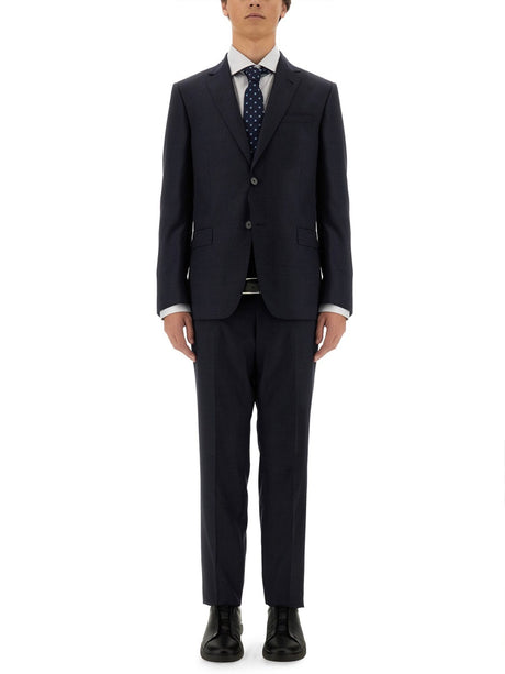 ZEGNA Single-Breasted Wool Suit - Size 48